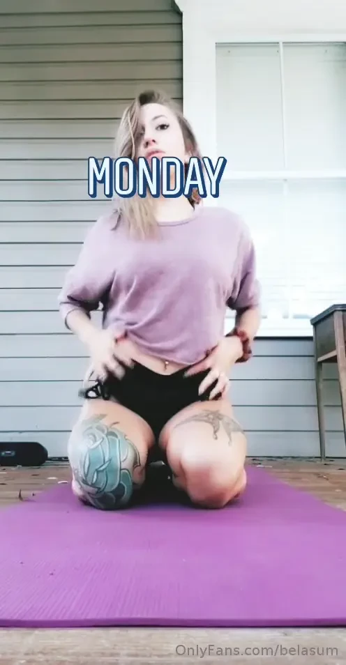 Monday public flashing jus go with it hehe 