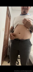 The button popped and this belly keeps growing just a sneak peek you