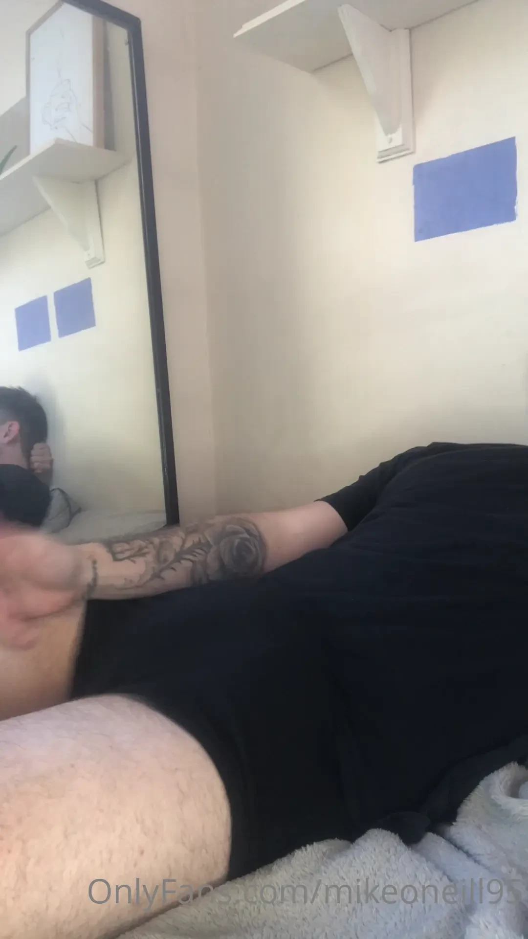 The back was already ripped from the last guy i had in me 