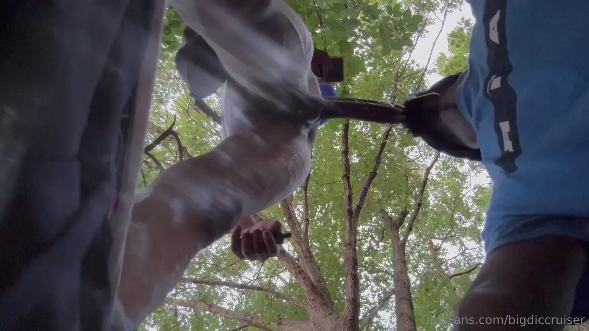 Nature walk wit the homie boul had me runnin in them woods 