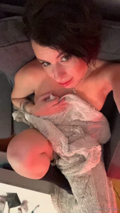 Cozy on the couch thinking about your hard cock part 1