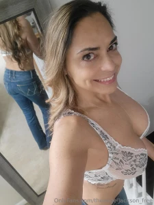 My new bra is cute but wouldn t you rather see me out of it over on