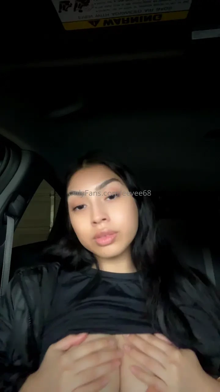 Playing with myself in my car 