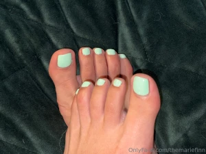 Just got a pedicure done