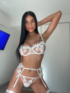 This lingerie s an illusion delicate but way too revealing to be just