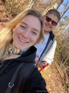 Mit etwas stahl im wald unterwegs with a little bit of steel in the