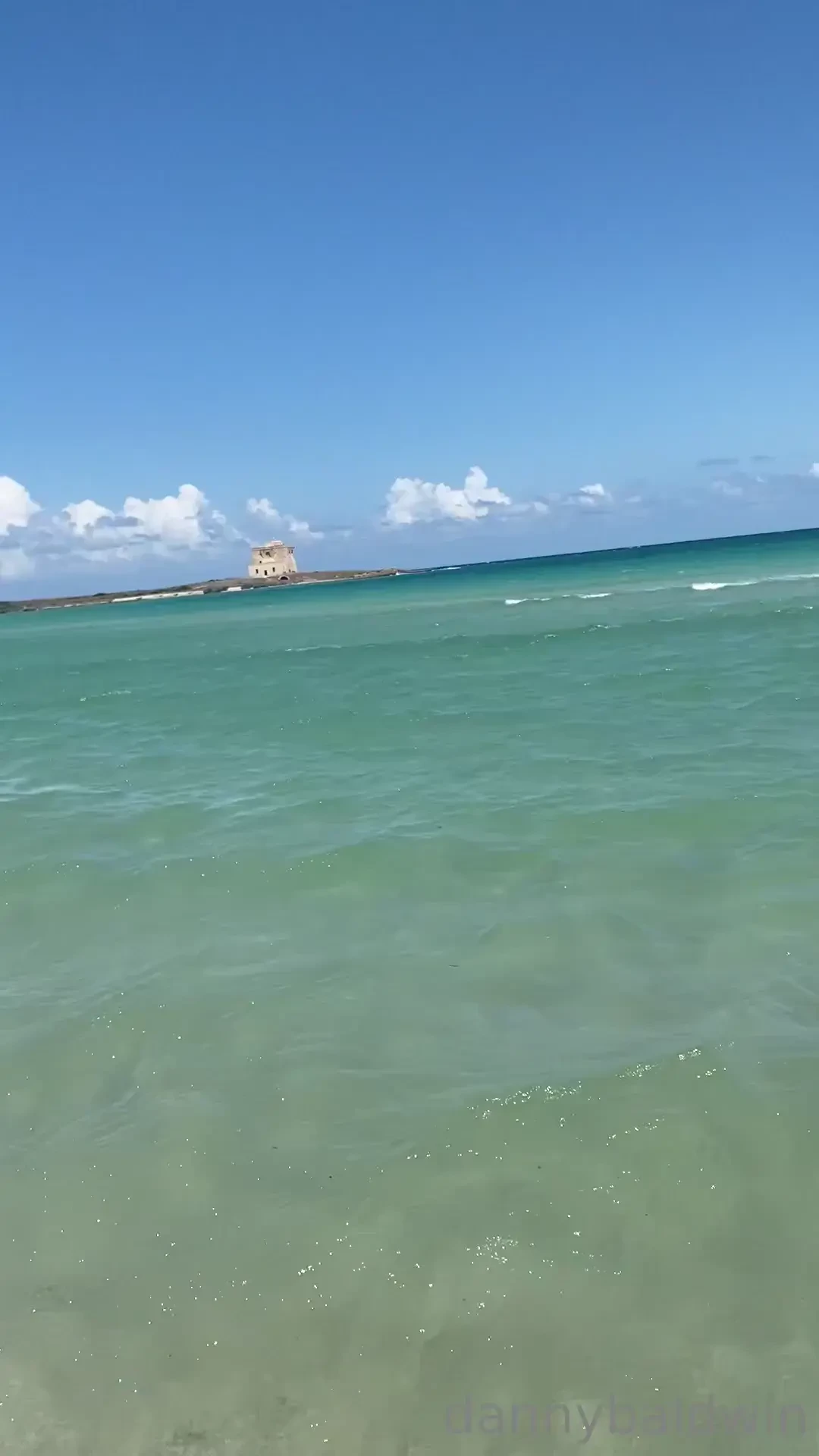 Walking around the nude beach 