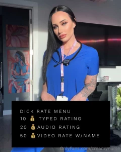 Dick rate menu part 1