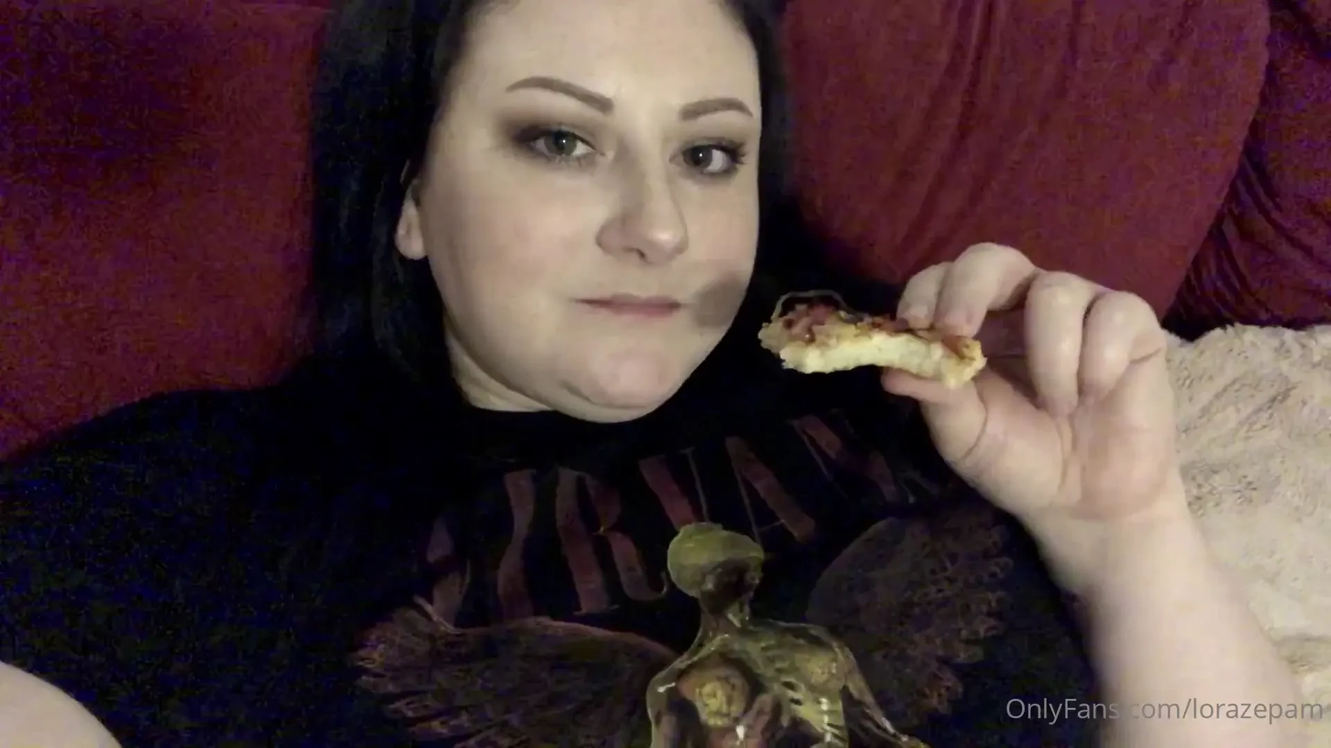 Another pizza night bacon bits everywhere part 1 