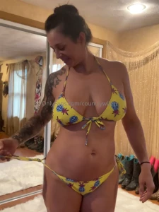 Trying on swimsuits for the cruise i have in 2 weeks need to get