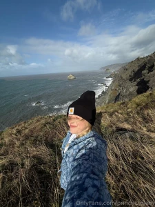 Take me back to where the ocean kisses the cliffs and the wind feels