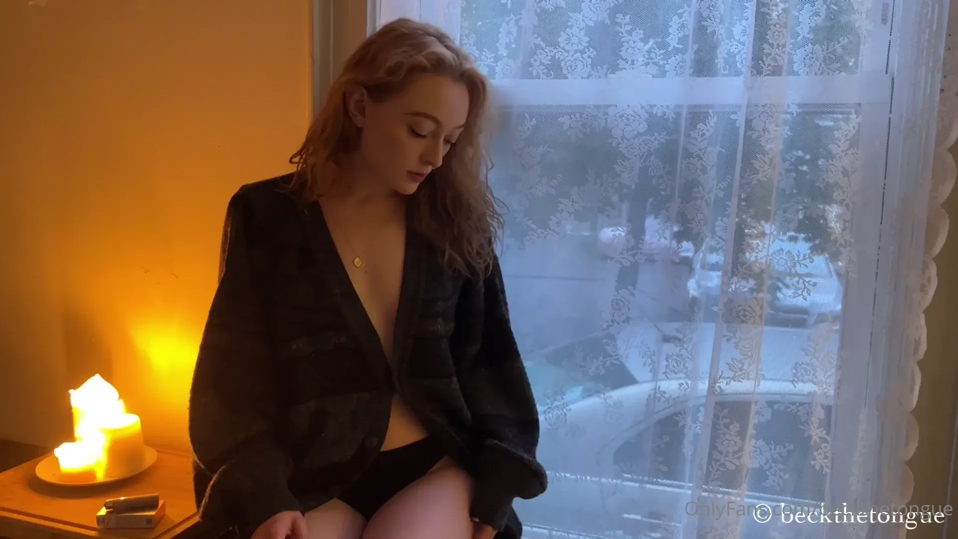 A sultry smoky cum on a cozy rainy day care to join me made this video 