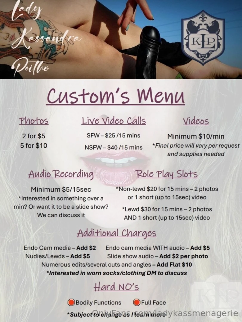 It occurred to me to let all you fabulous peasants know that if you 