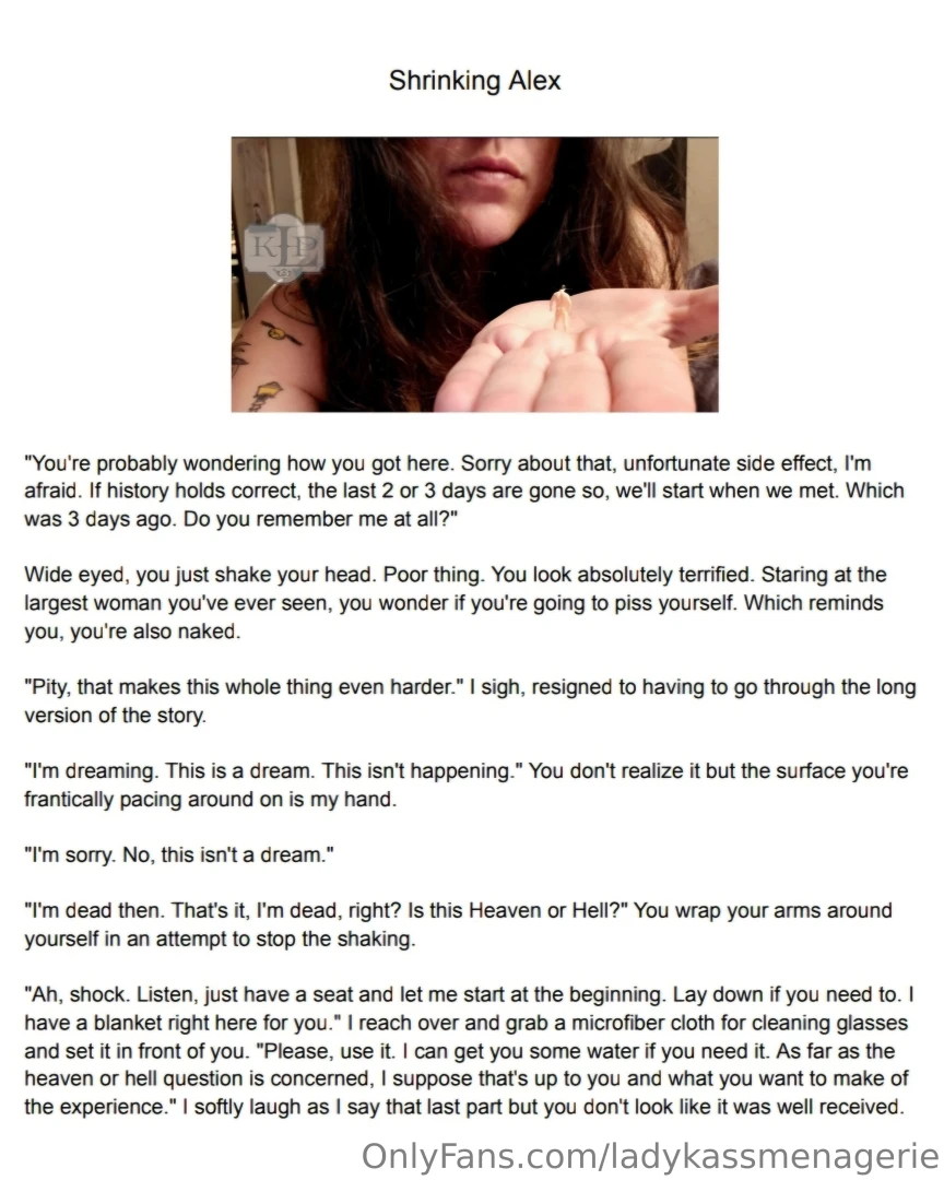 Interested in checking out this story i wrote 12 pages with 13 photos 