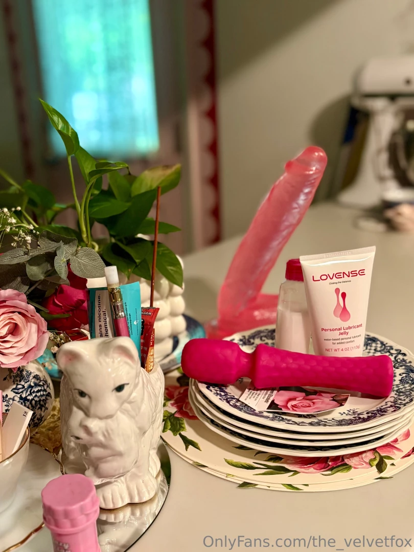 Baking a cake that matches my panties stuffing myself with a dildo 
