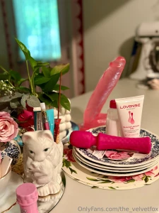 Baking a cake that matches my panties stuffing myself with a dildo
