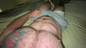 Needing a goodnight rub down