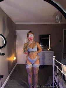 All tucked in but my hands are wandering again