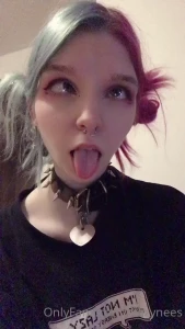 Ahegao video with my new hair color gt lt