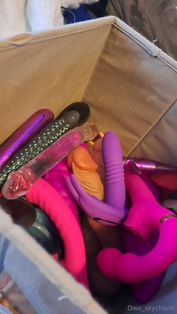 Cum look at all my toys my next post will be involving one can you part 2 