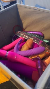 Cum look at all my toys my next post will be involving one can you