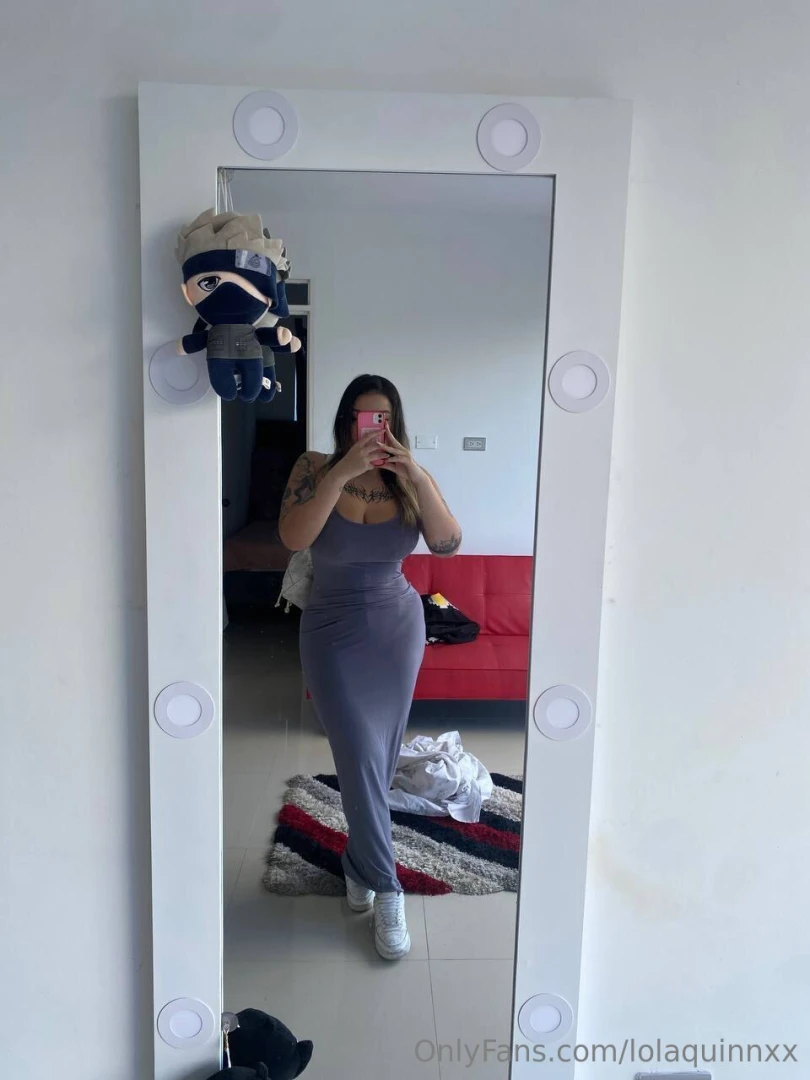 A tight dress highlighting all that you love 