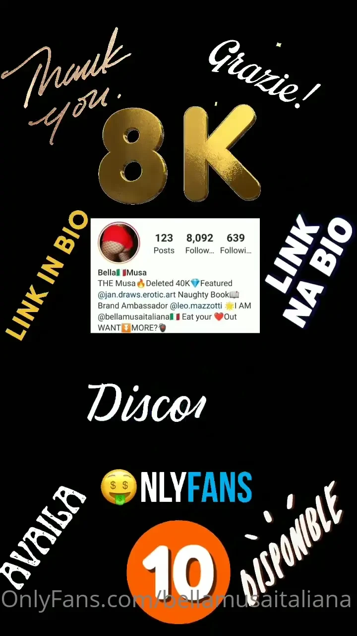 I hit 8k on instagram today after my account was disabled at 40k in 