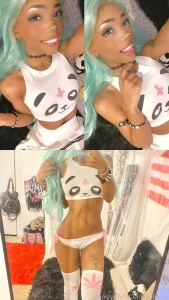 The only place u should be putting ur cum btw cute egirl 3