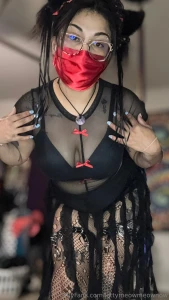 Pretty little rave girl out to go dance her ass off part 1