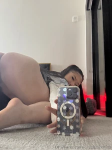 I look so cute bent over like this want to see more