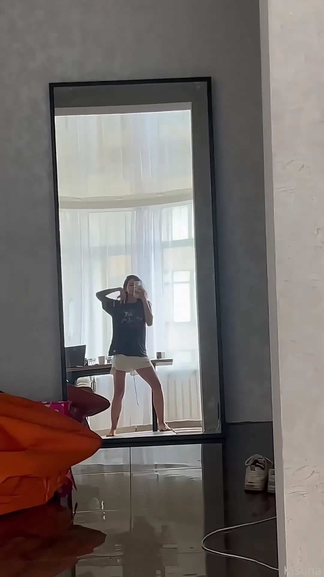 Being a dork ukrainian young tattoos smalltits greeneyes dancing 