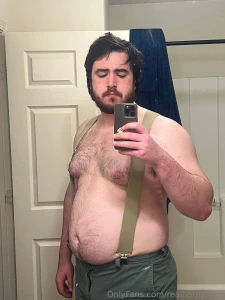 These suspenders really highlight the gut huh the shorts highlight part 1