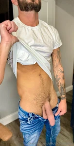 The boys are hangin low today who wants daddy s 4 day load