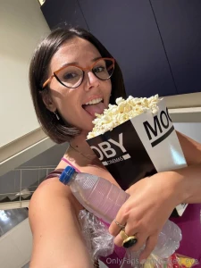 I brought the popcorn and all the giggles wanna guess what movie made