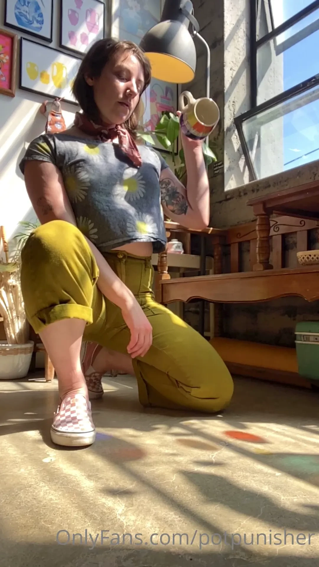 Pov you re a pot in my studio waiting to be punished 