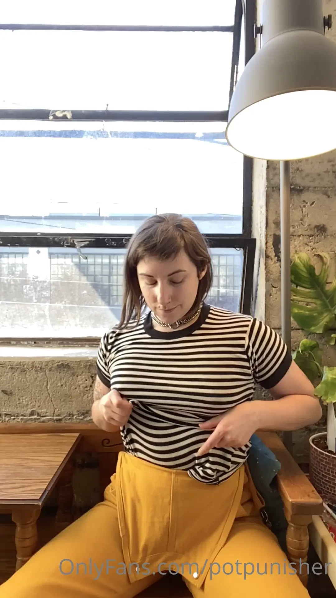 You wanna see what s under these cute overalls 