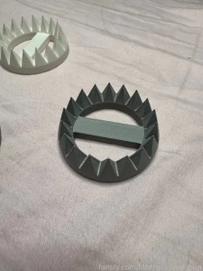 Mistress got pretty creative with her pup today sharp spikes perfectly part 1