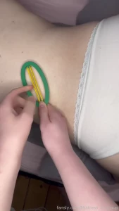 Introducing the rubber band slapper perfect for leaving pretty marks part 1