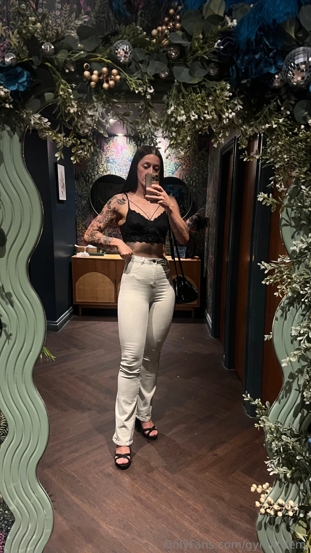 Thighs are always showing off 