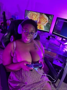 I wore my headset and no panties again today guess where i posted the