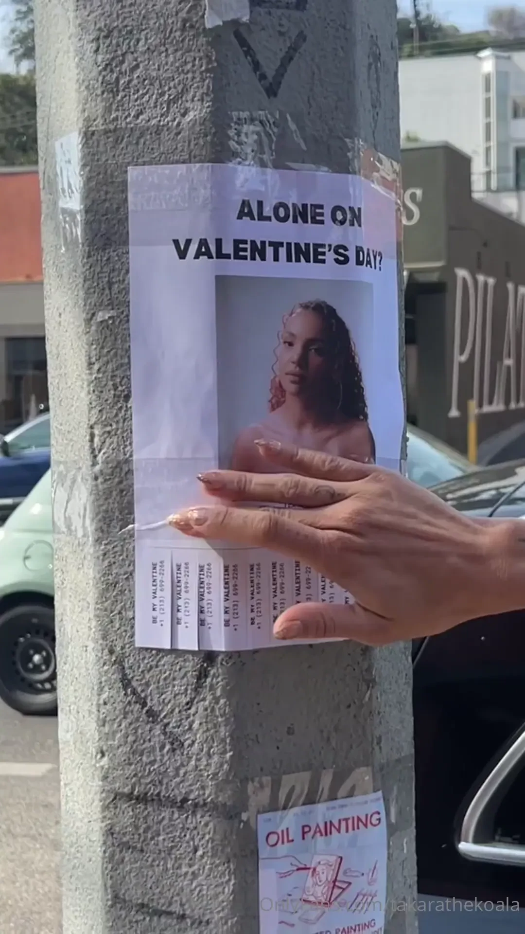 Spent 6 hours putting up fliers for an 18 second instagram reel gotta 