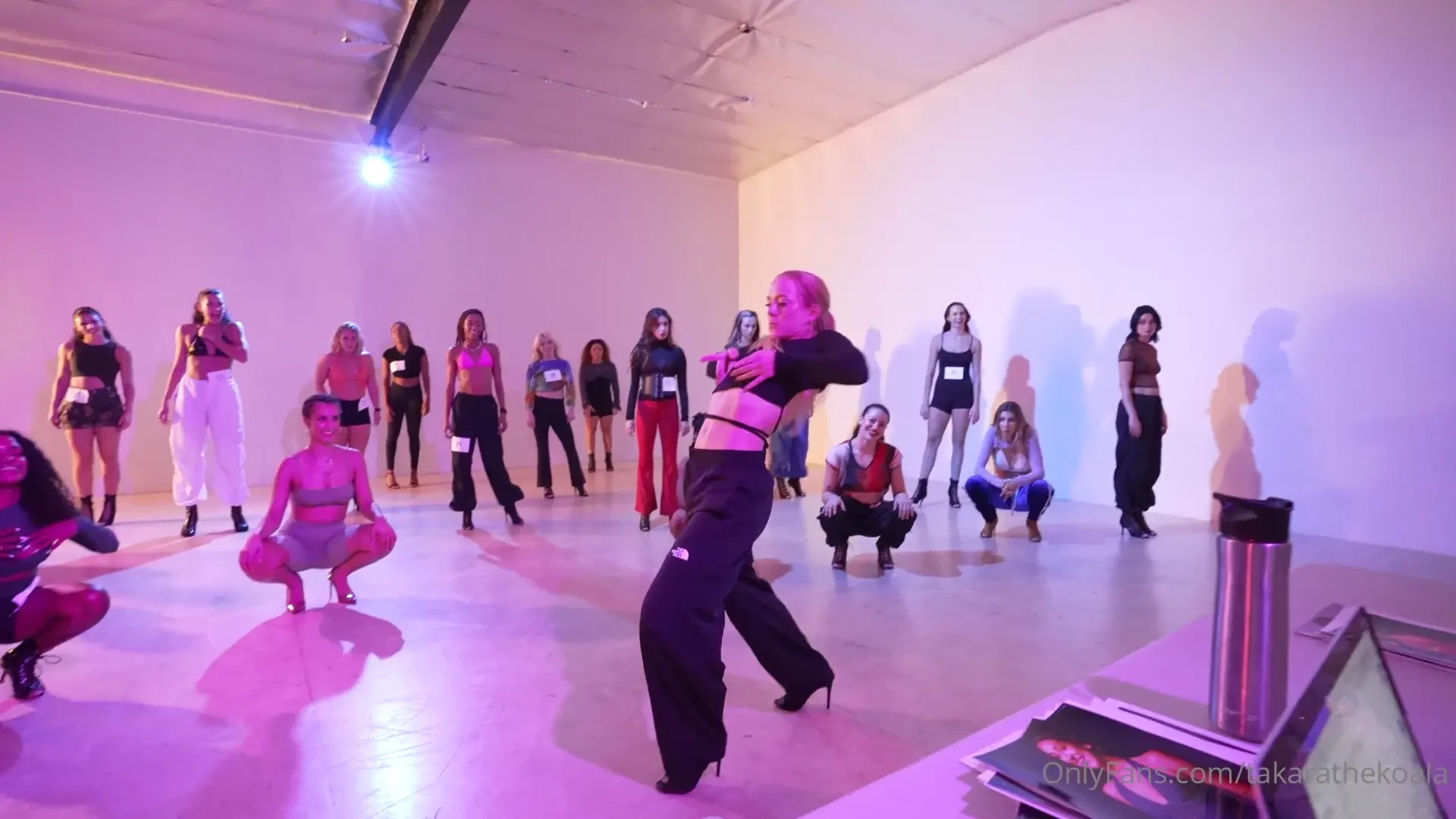 This week on takara tv in real life lol i auditioned over 100 dancers 