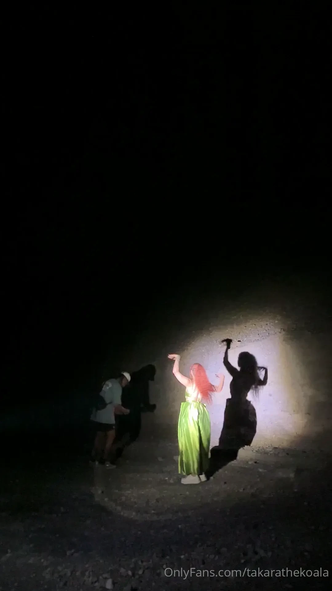 Shot a super secret new music video the past three days so tired so 