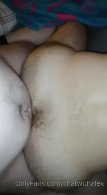Getting fucked really hard and using my own cum as lube 