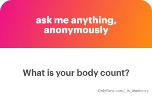 Message what is your body count answer its currently sitting at 6 all