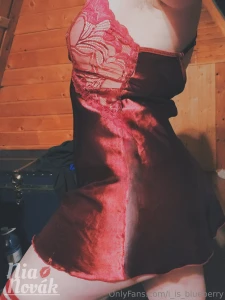 Ah the pretty red dress always so comfy and inexplicably rising above