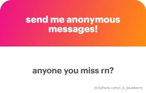 Message anyone you miss rn answer probably my sister it s been literal