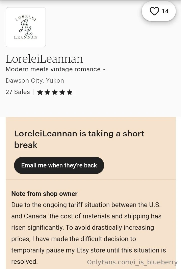 That said moment when tariffs hit time to focus on stockpiling 