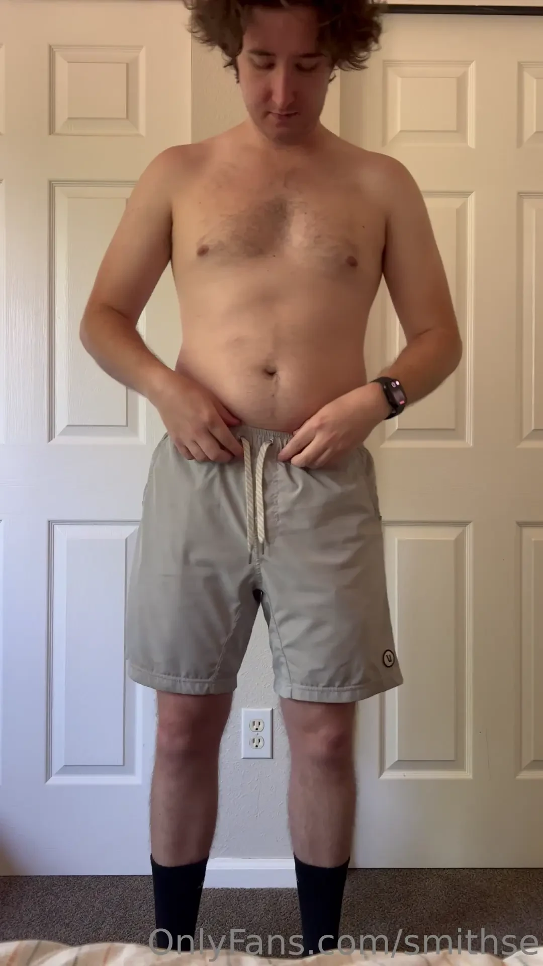 Quick strip after my workout want to join me in the shower 