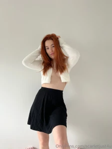 Buttons undone hair a mess but the tease is perfectly planned hit like